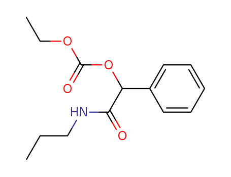 carbonic acid ethyl ester phenyl-propylcarbamoyl-methyl ester