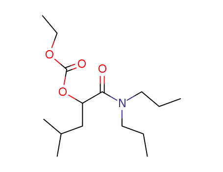 carbonic acid 1-dipropylcarbamoyl-3-methyl-butyl ester ethyl ester
