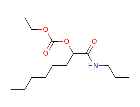 carbonic acid ethyl ester 1-propylcarbamoyl-heptyl ester