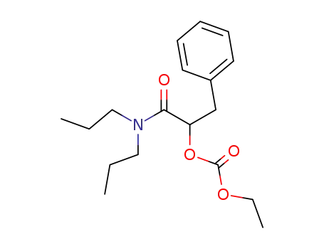 carbonic acid 1-dipropylcarbamoyl-2-phenyl-ethyl ester ethyl ester