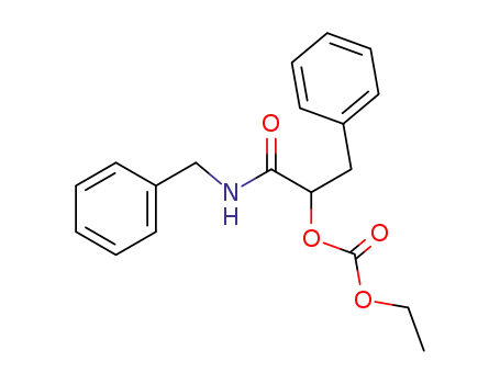 carbonic acid 1-benzylcarbamoyl-2-phenyl-ethyl ester ethyl ester