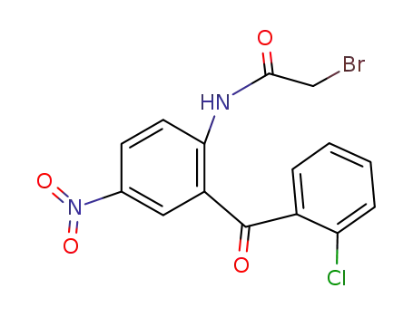 2-bromo-2'-(2-chlorobenzoyl)-4'-nitroacetanilide