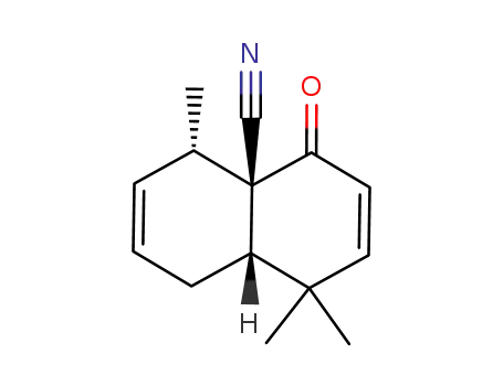 (4aS,5S,8aS)-1,1,5-Trimethyl-4-oxo-1,5,8,8a-tetrahydro-4H-naphthalene-4a-carbonitrile