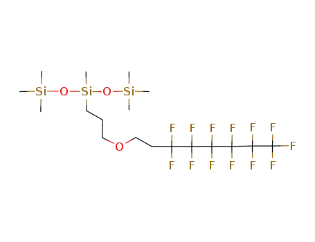3-(propenyloxy-1H,1H,2H,2H-perfluorooctyl)-1,1,1,3,5,5,5-heptamethyltrisiloxane