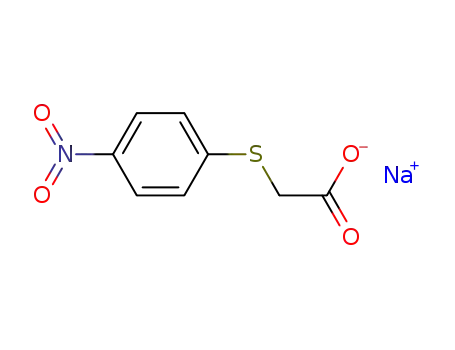 sodium; (4-nitro-phenylsulfanyl)-acetate
