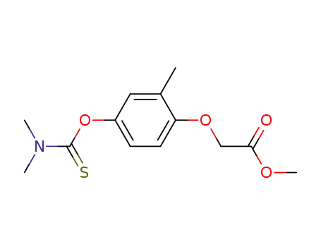 (4-dimethylthiocarbamoyloxy-2-methyl-phenoxy)-acetic acid methyl ester