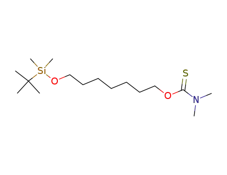 1-(tert-butyldimethylsilanyloxy)-7-(dimethylthiocarbamoyloxy)heptane