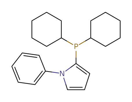 N–phenyl–2–(dicyclohexylphosphino)pyrrole