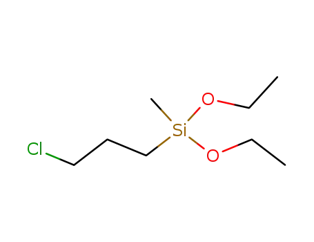 Molecular Structure of 13501-76-3 ((3-Chloropropyl)diethoxymethylsilane)