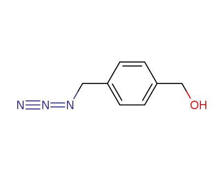 Molecular Structure of 439691-96-0 (Benzenemethanol, 4-(azidomethyl)-)