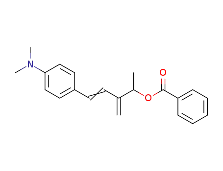 benzoic acid 4-(4-dimethylaminophenyl)-1-methyl-2-methylene-but-3-enyl ester
