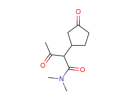 N,N-dimethyl-3-oxo-2-(3-oxocyclopentyl)butanamide