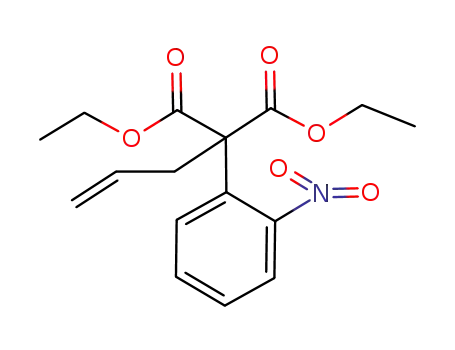 diethyl 2-nitrophenyl(2-propenyl)malonate