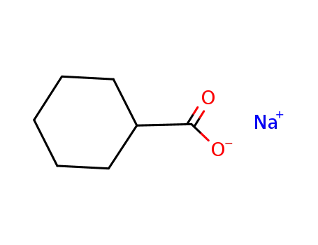 Molecular Structure of 136-01-6 (Sodium cyclohexanecarboxylate)