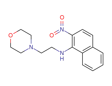 (2-morpholin-4-yl-ethyl)-(2-nitro-naphthalen-1-yl)-amine