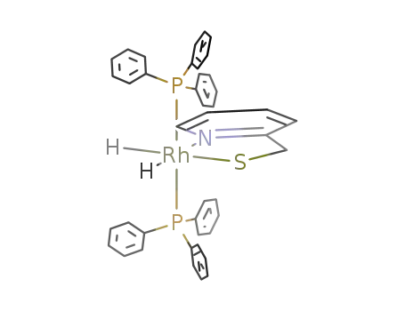 RhH2(2-pyridylmethanethiolate)(PPh3)2