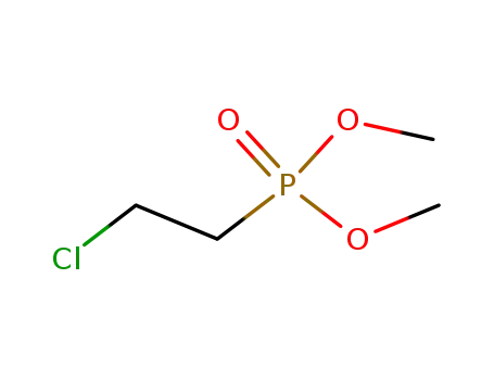 Molecular Structure of 26119-41-5 (Phosphonic acid, (2-chloroethyl)-, dimethyl ester)
