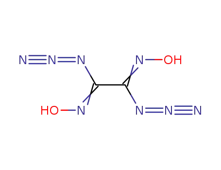 Molecular Structure of 4732-61-0 (Ethanediimidoyl diazide, dihydroxy-)