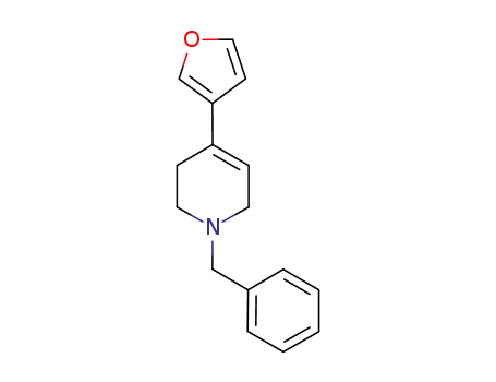 1-benzyl-4-(furan-3-yl)-1,2,3,6-tetrahydropyridine