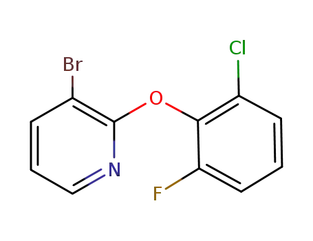 3-bromo-2-(2-chloro-6-fluorophenoxy)pyridine