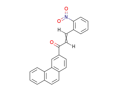 2-Propen-1-one, 3-(2-nitrophenyl)-1-(3-phenanthrenyl)-