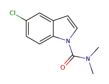 5-chloro-N,N-dimethyl-1H-indole-1-carboxamide
