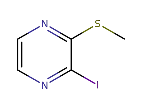 2-iodo-3-(methylthio)pyrazine