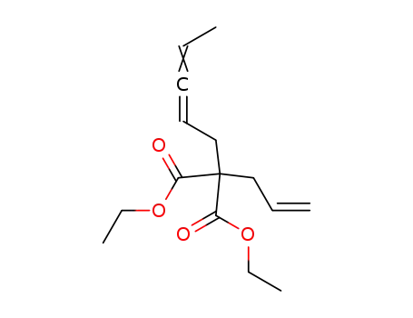 diethyl 2-allyl-2-(penta-2,3-dien-1-yl)malonate