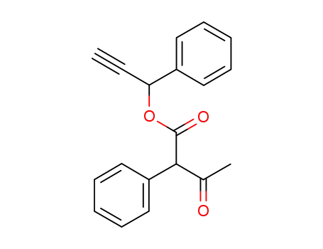 3-oxo-2-phenylbutyric acid 1-phenylprop-2-ynyl ester