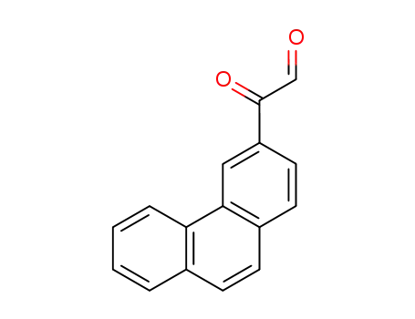 Molecular Structure of 1710-28-7 (3-Phenanthreneacetaldehyde, a-oxo-)