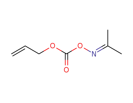Molecular Structure of 17686-63-4 (2-Propanone, O-[(2-propenyloxy)carbonyl]oxime)