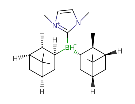 1,3-dimethylimidazol-2-ylidene-di-(1S,2R,3S,5S)-isopinocampheylborane
