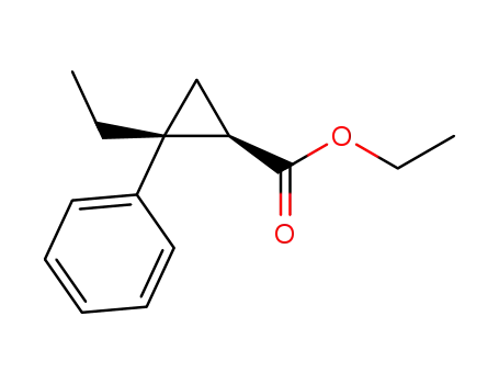 ethyl (1R,2R)-2-ethyl-2-phenylcyclopropanecarboxylate