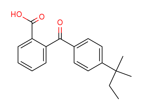 Benzoic acid,2-[4-(1,1-dimethylpropyl)benzoyl]-