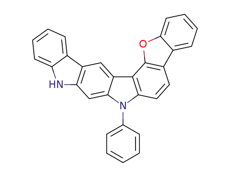 7-phenyl-7,9-dihydrobenzofuro[2,3-g]indolo[2,3-b]carbazole