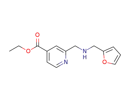 2-{[(furan-2-ylmethyl)amino]methyl}isonicotinic acid ethyl ester
