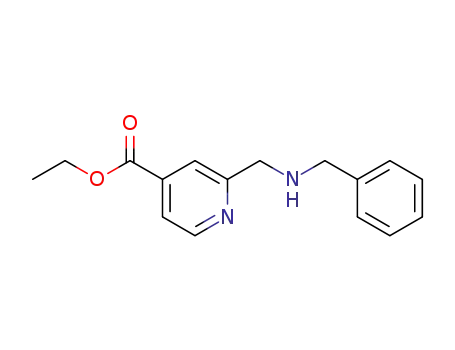 ethyl 2-[(benzylamino)methyl]isonicotinate