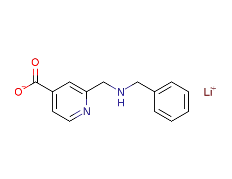 lithium 2-[(benzylamino)methyl]isonicotinate