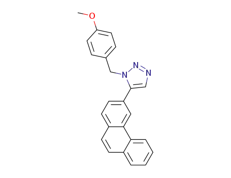 1-(4-methoxybenzyl)-5-(3-phenanthryl)-1H-1,2,3-triazole