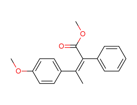 (Z)-3-(4-Methoxy-phenyl)-2-phenyl-but-2-enoic acid methyl ester