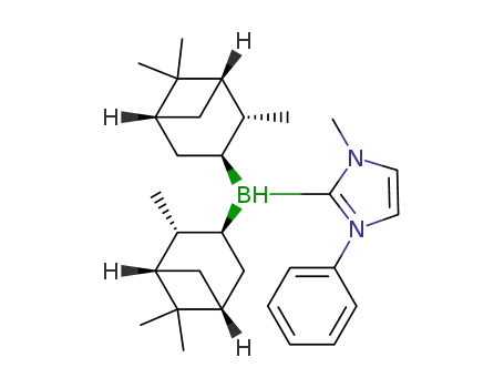 (1-methyl-3-phenylimidazol-2-yl)di((1S,2R,3S,5S)-isopinocampheyl)borane