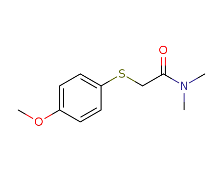 2-((4-methoxyphenyl)thio)-N,N-dimethylacetamide