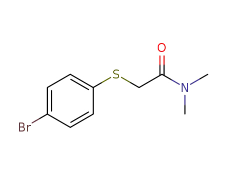 2-((4-bromophenyl)thio)-N,N-dimethylacetamide