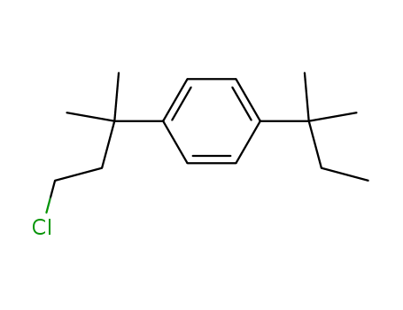 1-(3-chloro-1,1-dimethyl-propyl)-4-tert-pentyl-benzene