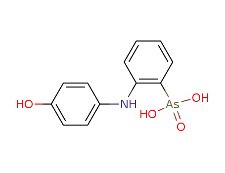 [2-(4-hydroxy-anilino)-phenyl]-arsonic acid