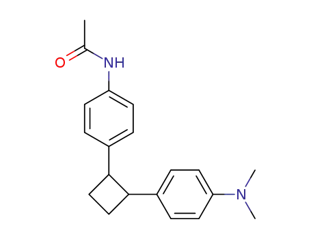 N-(4-(2-p-dimethylaminophenylcyclobutyl)phenyl)acetamide