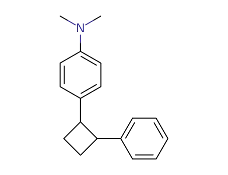 N,N-dimethyl-4-(2-phenylcyclobutyl)aniline