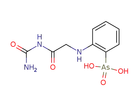 [2-(allophanoylmethyl-amino)-phenyl]-arsonic acid