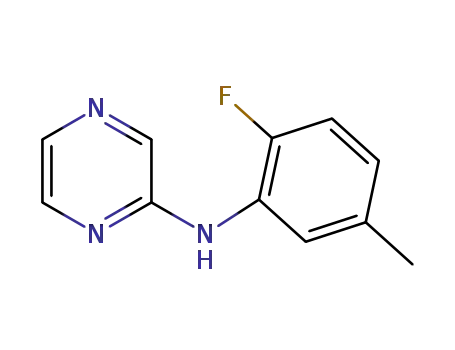 N-(2-fluoro-5-methylphenyl)pyrazin-2-amine