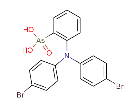 {2-[bis-(4-bromo-phenyl)-amino]-phenyl}-arsonic acid